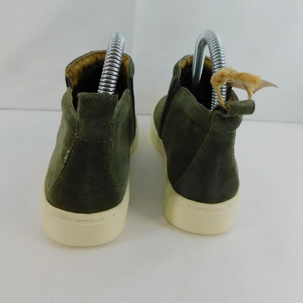 Sofft Women's Army Green Suede Britton Chelsea Waterproof Leather Size 6 New - Picture 8 of 11